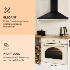 Montblanc 90 Dunstabzugshaube 610m³/h 165W 2x1,5W LED Reling 10 Montblanc 90 Dunstabzugshaube 610m³/h 165W 2x1,5W LED Reling -Haushaltsgeräte Geschäft 10040266 de 0004 logo