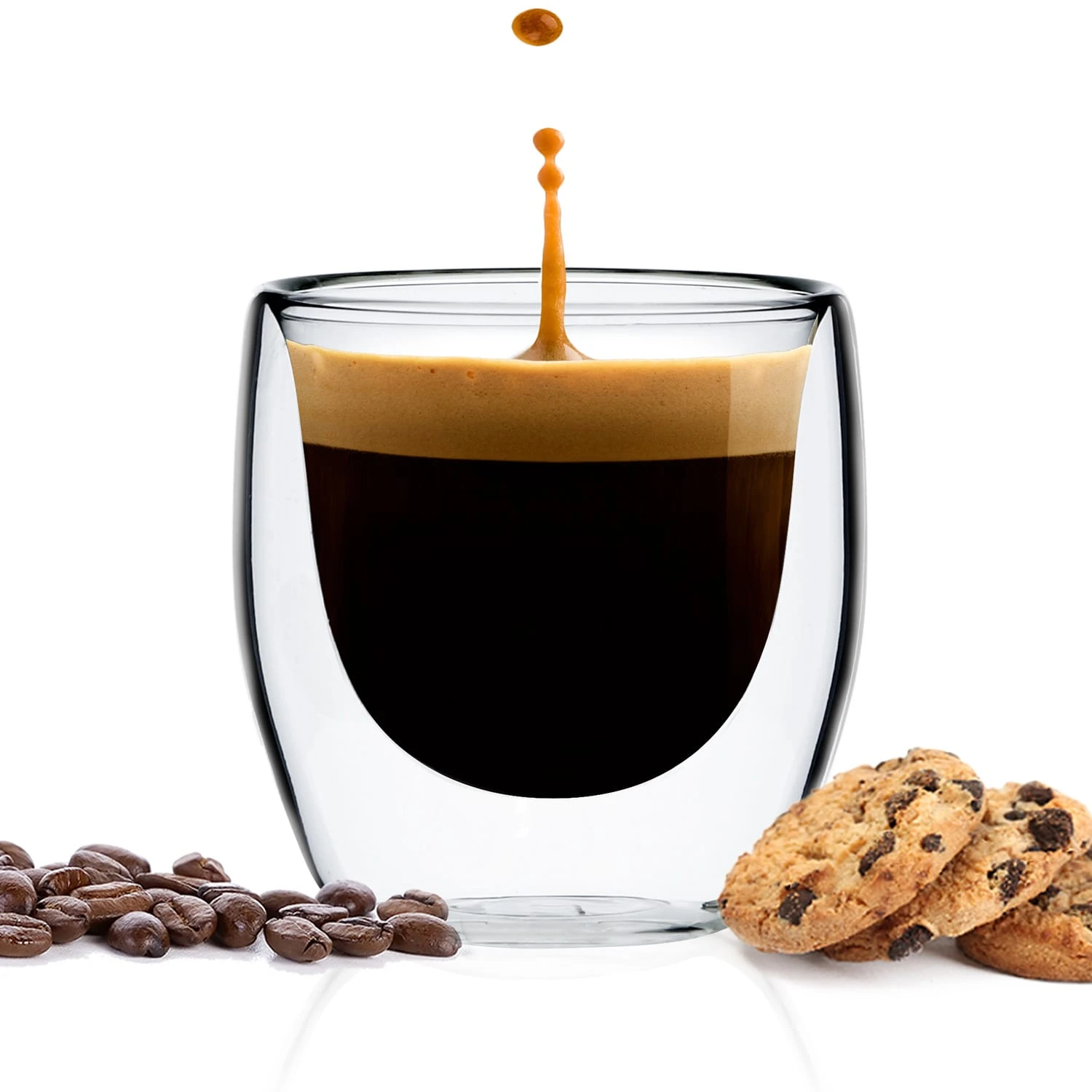 Glaswerk Vienna Doppelwandige Thermogläser 80 Ml Handgemacht Borosilikatglas 5 Glaswerk Vienna Doppelwandige Thermogläser 80 Ml Handgemacht Borosilikatglas – Bild 5