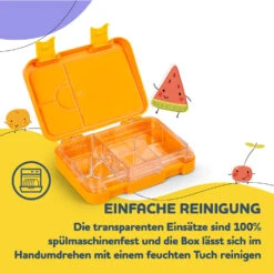 Junior Lunchbox 6 Fächer 21,3 X 15 X 4,5 Cm (BxHxT) BPA-frei 13 Junior Lunchbox 6 Fächer 21,3 X 15 X 4,5 Cm (BxHxT) BPA-frei -Haushaltsgeräte Geschäft 10040339 de 0005 usp