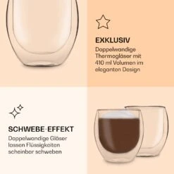 DUOS Jumbo Doppelwandiges Glas 410 Ml Thermofunktion Edelstahl-Löffel 12 DUOS Jumbo Doppelwandiges Glas 410 Ml Thermofunktion Edelstahl-Löffel -Haushaltsgeräte Geschäft 10040367 de 0006 logo