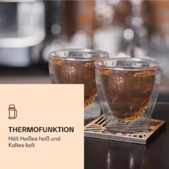 DUOS Doppelwandiges Glas 80 Ml Trinkglas Espresso Borosilikatglas -Haushaltsgeräte Geschäft 10040370 de 0004 logo