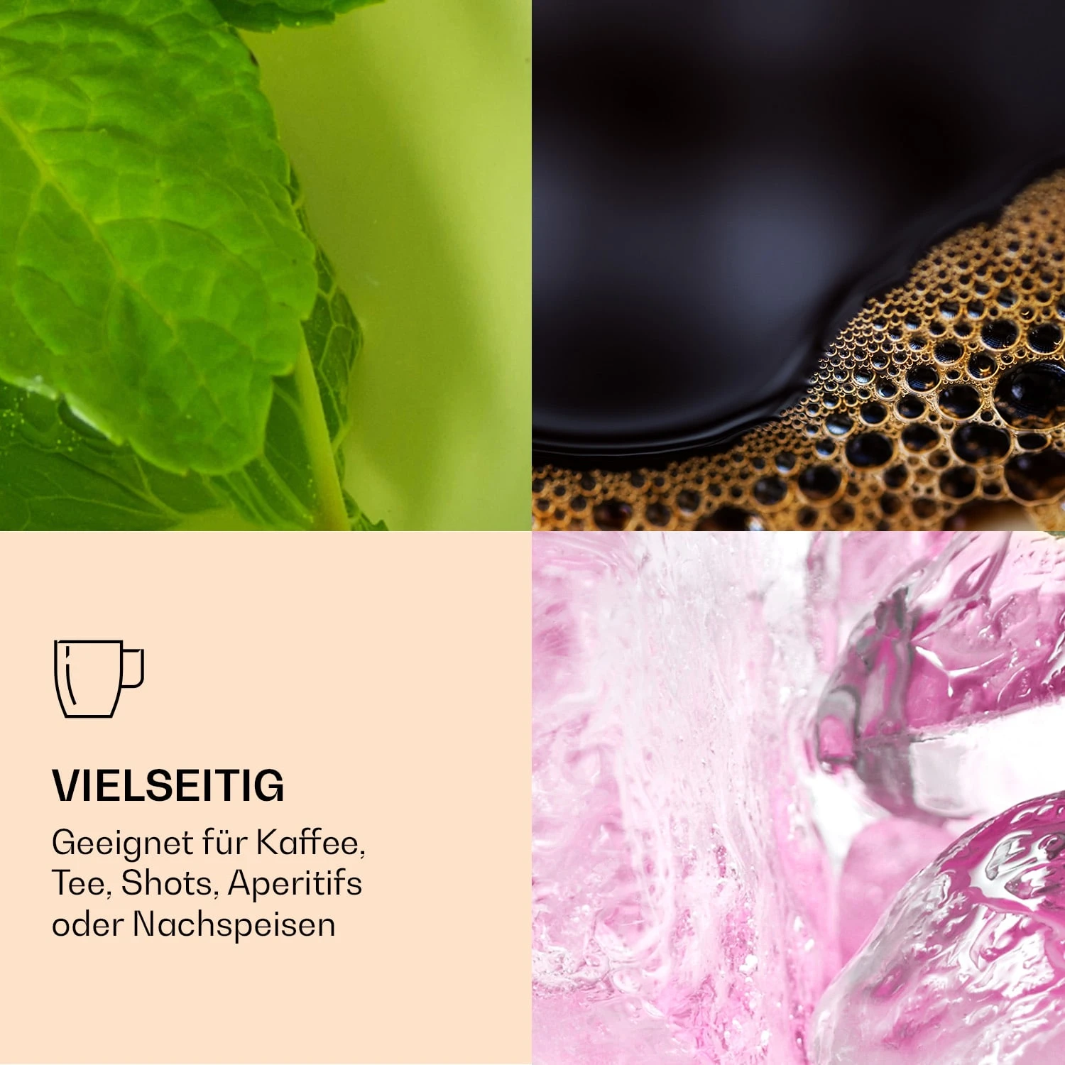 DUOS Doppelwandiges Glas 80 Ml Thermofunktion Inkl. Edelstahl-Löffel 5 DUOS Doppelwandiges Glas 80 Ml Thermofunktion Inkl. Edelstahl-Löffel – Bild 5