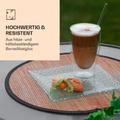 DUOS Doppelwandiges Glas 400 Ml Thermofunktion Inkl. Edelstahl-Löffel -Haushaltsgeräte Geschäft 10040395 de 0003 logo