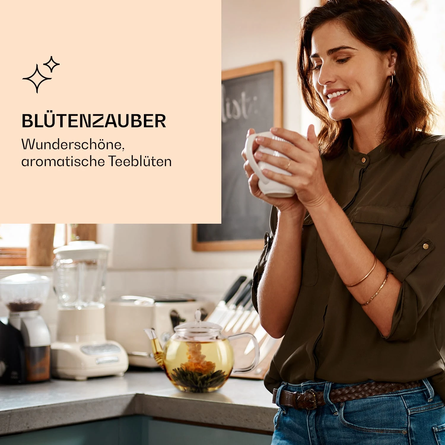 Feelino 6er Teeblume Mix Grün 4 Feelino 6er Teeblume Mix Grün – Bild 4