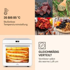 Shaftesbury Dörrautomat 700W Timer-Funktion 35-85°C Digitales Touch-Display -Haushaltsgeräte Geschäft 10040728 de 0004 logo