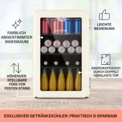 PopLife 70 Getränkekühler Kühlschrank 70 Ltr 0-10 °C Retro-Design LED -Haushaltsgeräte Geschäft 10040736 de 0005 usp