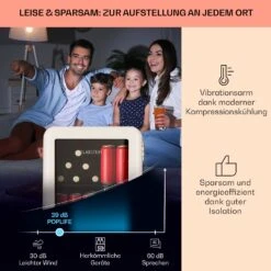 PopLife 48 Getränkekühler Kühlschrank 0-10 °C Retro-Design 9 PopLife 48 Getränkekühler Kühlschrank 0-10 °C Retro-Design -Haushaltsgeräte Geschäft 10040737 de 0003 usp