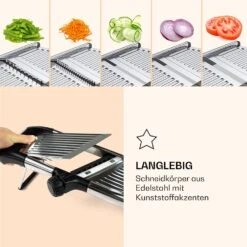 Mandoline Küchenhobel Gourmet Edelstahl 1 Bis 9 Mm Julienne-Schneider -Haushaltsgeräte Geschäft 10040835 de 0003 logo