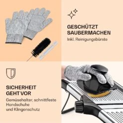 Mandoline Küchenhobel Gourmet Edelstahl 1 Bis 9 Mm Julienne-Schneider -Haushaltsgeräte Geschäft 10040835 de 0004 logo