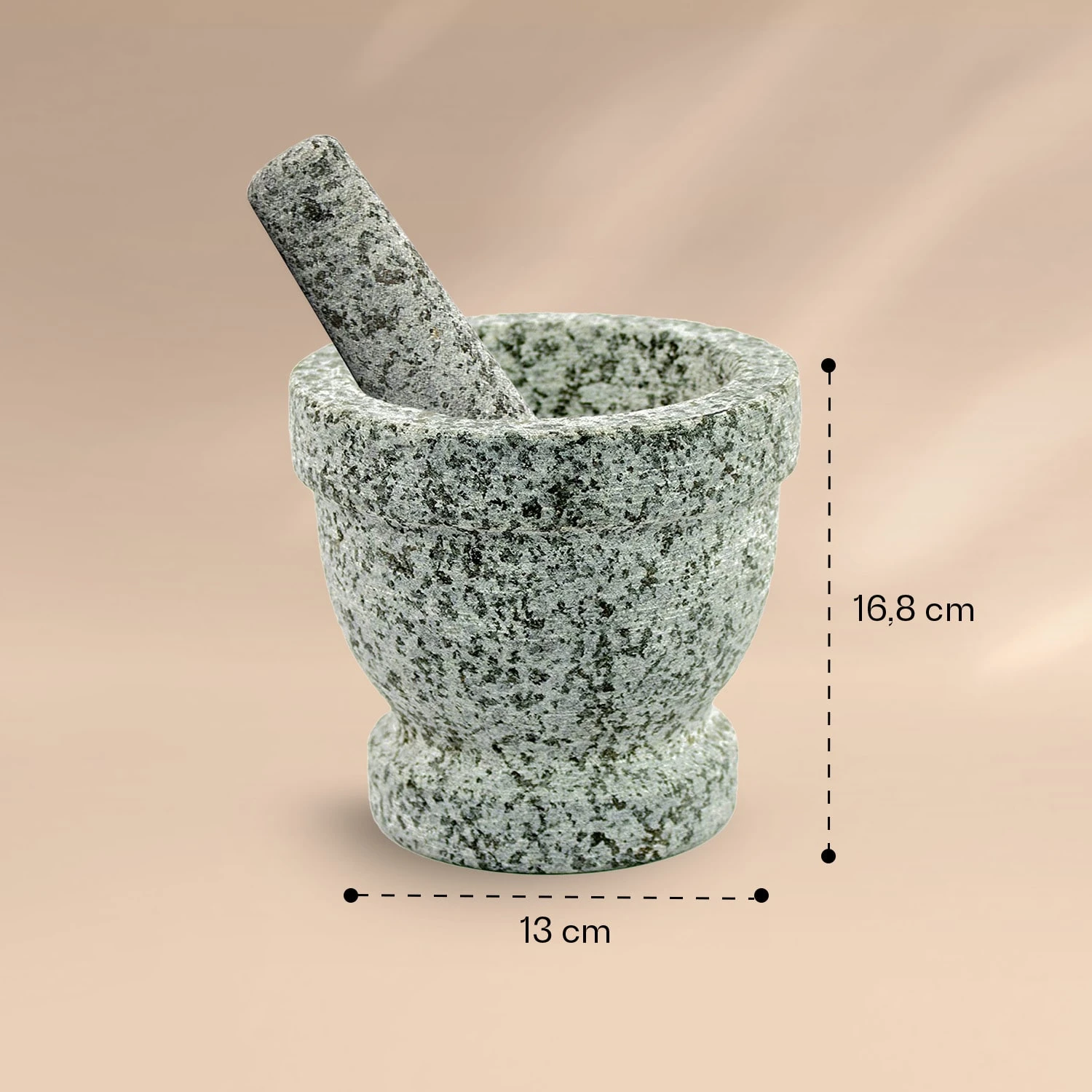 Mörser Mit Stößel 360 Ml Geriffelte Innenseite Rutschfest 6 Mörser Mit Stößel 360 Ml Geriffelte Innenseite Rutschfest – Bild 6