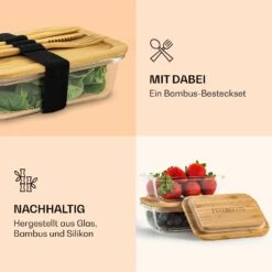 Frischhaltedosen 4er-Set Borosilikatglas Bambusdeckel Stapelbar 4 Größen 7 Frischhaltedosen 4er-Set Borosilikatglas Bambusdeckel Stapelbar 4 Größen -Haushaltsgeräte Geschäft 10040858 de 0003 logo