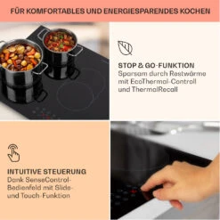 Virtuosa 5 Einbaukochfeld 5 Zonen 8500W Glaskeramik 11 Virtuosa 5 Einbaukochfeld 5 Zonen 8500W Glaskeramik -Haushaltsgeräte Geschäft 10041117 de 0004 usp