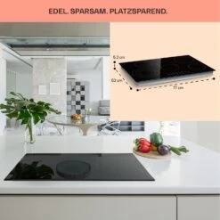 Virtuosa 5 Einbaukochfeld 5 Zonen 8500W Glaskeramik 13 Virtuosa 5 Einbaukochfeld 5 Zonen 8500W Glaskeramik -Haushaltsgeräte Geschäft 10041117 de 0006 usp