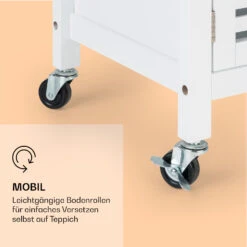 Louisiana Servierwagen Küchenwagen 5 Etagen Holz Handtuchhalter Mobil -Haushaltsgeräte Geschäft 10041122 de 0007 logo