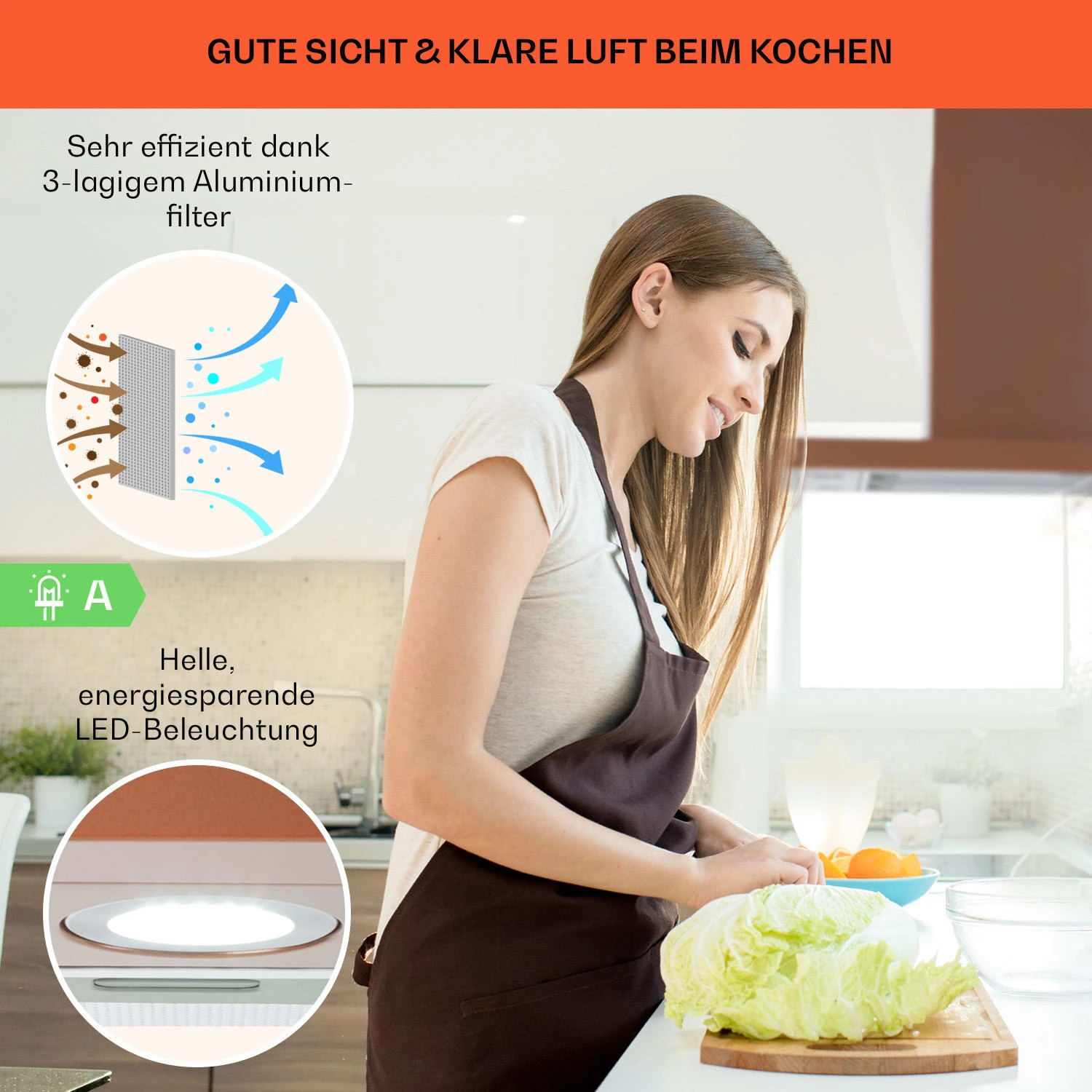 Limelight Dunstabzugshaube 90cm Wandhaube 600m³/h 4 Limelight Dunstabzugshaube 90cm Wandhaube 600m³/h – Bild 4