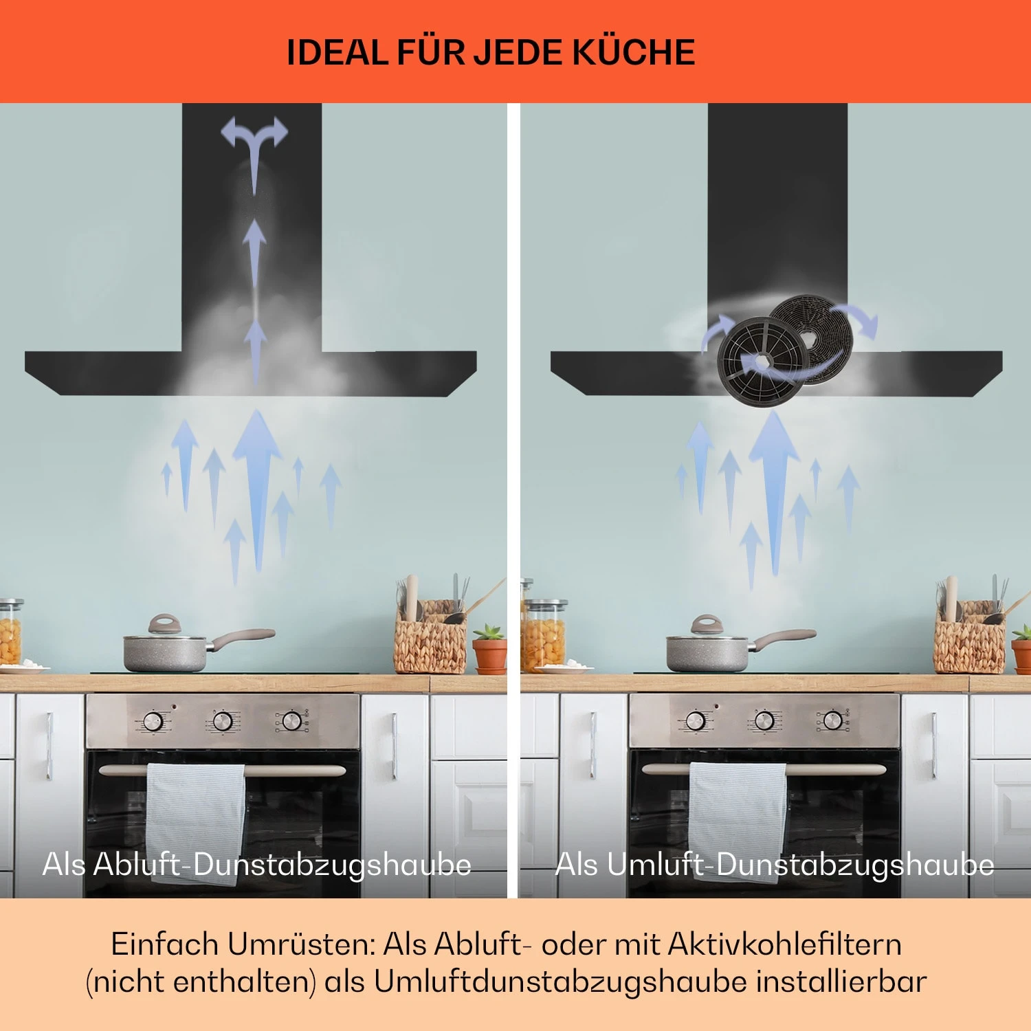 Limelight Dunstabzugshaube 90cm Wandhaube 600m³/h 7 Limelight Dunstabzugshaube 90cm Wandhaube 600m³/h – Bild 7