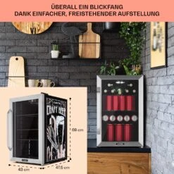 Beersafe 70 Craft Beer Edition Kühlschrank 70 Liter Glastür Edelstahl 14 Beersafe 70 Craft Beer Edition Kühlschrank 70 Liter Glastür Edelstahl -Haushaltsgeräte Geschäft 10041181 de 0007 usp