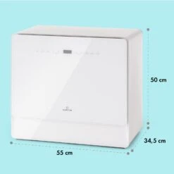 Emerald 5 Slim Geschirrspüler Freistehend 7 Programme Touch-Control -Haushaltsgeräte Geschäft 10041185 yy 0007 dimensions