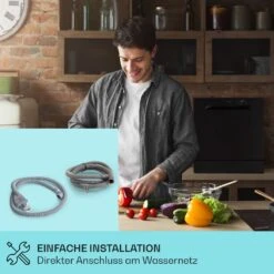 Amazonia 8 Geschirrspülmaschine 1620 Watt Für 8 Maßgedecke 49 DB Aquastop -Haushaltsgeräte Geschäft 10041204 de 0004 usp