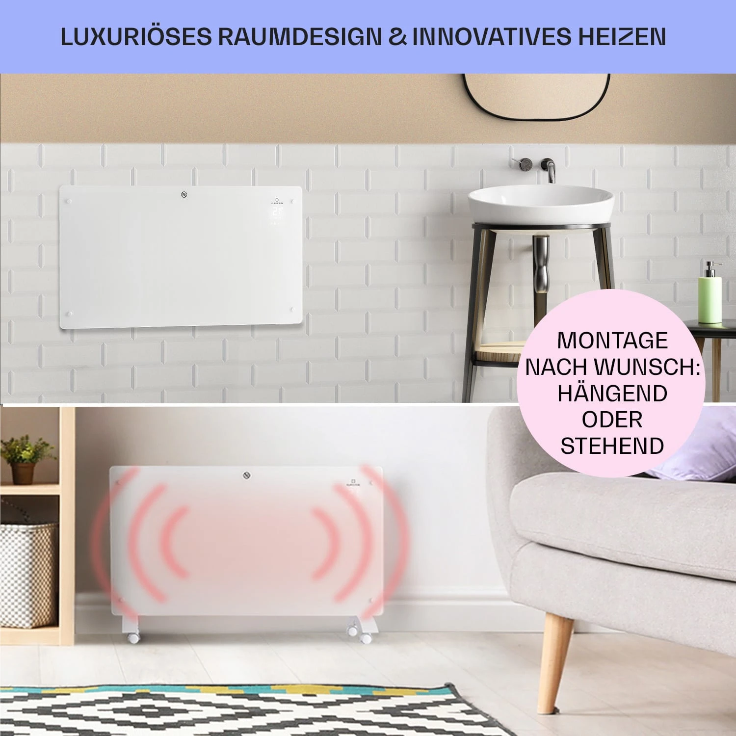 Bansin Crystal Smart Konvektions-Heizgerät 1500W 5 - 50 °C App-Steuerung 7 Bansin Crystal Smart Konvektions-Heizgerät 1500W 5 - 50 °C App-Steuerung – Bild 7