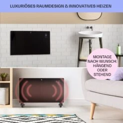 Bansin Crystal Smart Konvektions-Heizgerät 2500W 5 - 50 °C App-Steuerung -Haushaltsgeräte Geschäft 10041211 de 0007 usp