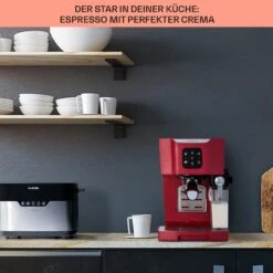BellaVita Kaffeemaschine 3-in-1 1450 W 20 Bar Milchschäumer 10 BellaVita Kaffeemaschine 3-in-1 1450 W 20 Bar Milchschäumer -Haushaltsgeräte Geschäft 10041240 de 0004 usp