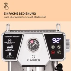 Libeica Espressomaschine 19 Bar Ca. 10 Tassen 1,8 Liter Milchschaum -Haushaltsgeräte Geschäft 10041253 de 0003 logo