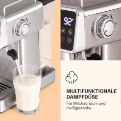 Libeica Espressomaschine 19 Bar Ca. 10 Tassen 1,8 Liter Milchschaum -Haushaltsgeräte Geschäft 10041253 de 0004 logo
