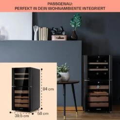 El Dorado 89 Humidor & Weinkühlschrank Touch 89L LED -Haushaltsgeräte Geschäft 10041276 de 0006 logo