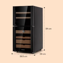 El Dorado 89 Humidor & Weinkühlschrank Touch 89L LED -Haushaltsgeräte Geschäft 10041276 yy 0008 dimensions