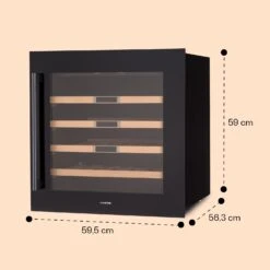 Vinsider 36 Built-In Uno Einbau-Weinkühlschrank 36 Flaschen 92 Ltr Edelstahl 15 Vinsider 36 Built-In Uno Einbau-Weinkühlschrank 36 Flaschen 92 Ltr Edelstahl -Haushaltsgeräte Geschäft 10041286 yy 0011 dimensions