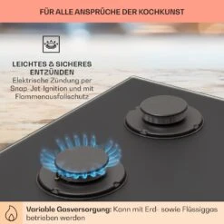 Firetale Gaskochfeld 4-flammig 60 Cm Aluminium-Brenner Inkl. Schlauch Und Druckminderer 12 Firetale Gaskochfeld 4-flammig 60 Cm Aluminium-Brenner Inkl. Schlauch Und Druckminderer -Haushaltsgeräte Geschäft 10041299 de 0005 usp