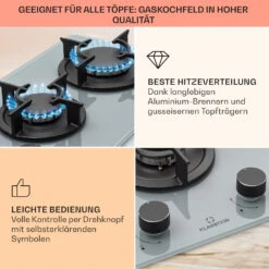 Firetale Gaskochfeld 2-flammig Aluminium-Brenner Erdgas/Propangas Inkl. Schlauch Und Druckminderer 11 Firetale Gaskochfeld 2-flammig Aluminium-Brenner Erdgas/Propangas Inkl. Schlauch Und Druckminderer -Haushaltsgeräte Geschäft 10041301 de 0004 usp