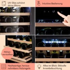 Barossa 50 Uno Weinkühlschrank 1 Zone 120 Ltr 50 Fl Touch-Display -Haushaltsgeräte Geschäft 10041307 de 0005 logo