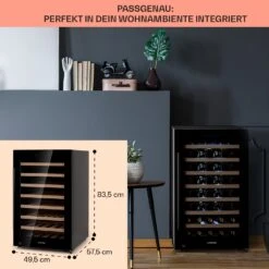 Barossa 50 Uno Weinkühlschrank 1 Zone 120 Ltr 50 Fl Touch-Display -Haushaltsgeräte Geschäft 10041307 de 0006 logo