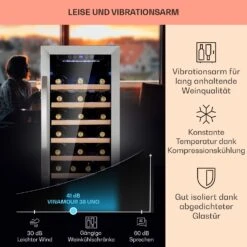 Vinamour 38 Uno Weinkühlschrank 11 Vinamour 38 Uno Weinkühlschrank -Haushaltsgeräte Geschäft 10041312 de 0004 logo