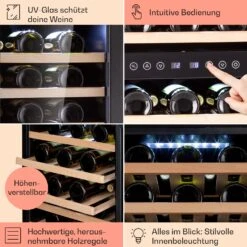 Vinamour 73 Duo Weinkühlschrank 2 Zonen 192 L/73 Flaschen 5-18°C Touch 12 Vinamour 73 Duo Weinkühlschrank 2 Zonen 192 L/73 Flaschen 5-18°C Touch -Haushaltsgeräte Geschäft 10041314 de 0005 logo