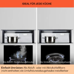 Royal Flush Eco Dunstabzugshaube 90 Cm 576 M³/h A+ 16 Royal Flush Eco Dunstabzugshaube 90 Cm 576 M³/h A+ -Haushaltsgeräte Geschäft 10041349 de 0007 usp