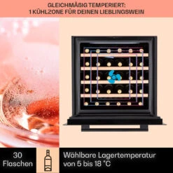 Vinsider 30 Built-In Uno Einbau-Weinkühlschrank 30 Flaschen 77 Ltr Edelstahl 11 Vinsider 30 Built-In Uno Einbau-Weinkühlschrank 30 Flaschen 77 Ltr Edelstahl -Haushaltsgeräte Geschäft 10041357 de 0003 usp