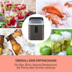 Albaron Supreme Eiswürfelmaschine Bullet 12kg/24h 1,5 Ltr Edelstahl -Haushaltsgeräte Geschäft 10041360 de 0003 logo