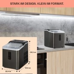 Albaron Supreme Eiswürfelmaschine Bullet 12kg/24h 1,5 Ltr Edelstahl -Haushaltsgeräte Geschäft 10041360 de 0006 logo