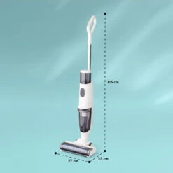 Caswell Nass-/Trockensauger Kabellos Akkubetrieben LED-Display -Haushaltsgeräte Geschäft 10041366 yy 0011 dimensions