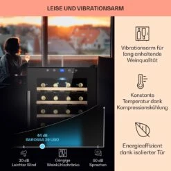 Barossa 29 Uno Weinkühlschrank 1 Zone 88 Ltr / 28 Fl Touch-Display -Haushaltsgeräte Geschäft 10041397 de 0004 usp