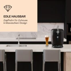 Passau Bierzapfanlage 6 L Universalfässer Druckluftpumpe 3 - 12 °C 65 W -Haushaltsgeräte Geschäft 10041520 de 0005 logo