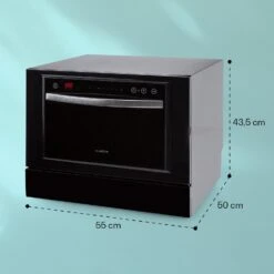 Havasia UV 6 Luminance Geschirrspüler UV Glasfront Freistehend 1380W 14 Havasia UV 6 Luminance Geschirrspüler UV Glasfront Freistehend 1380W -Haushaltsgeräte Geschäft 10041827 yy 0007 dimensions