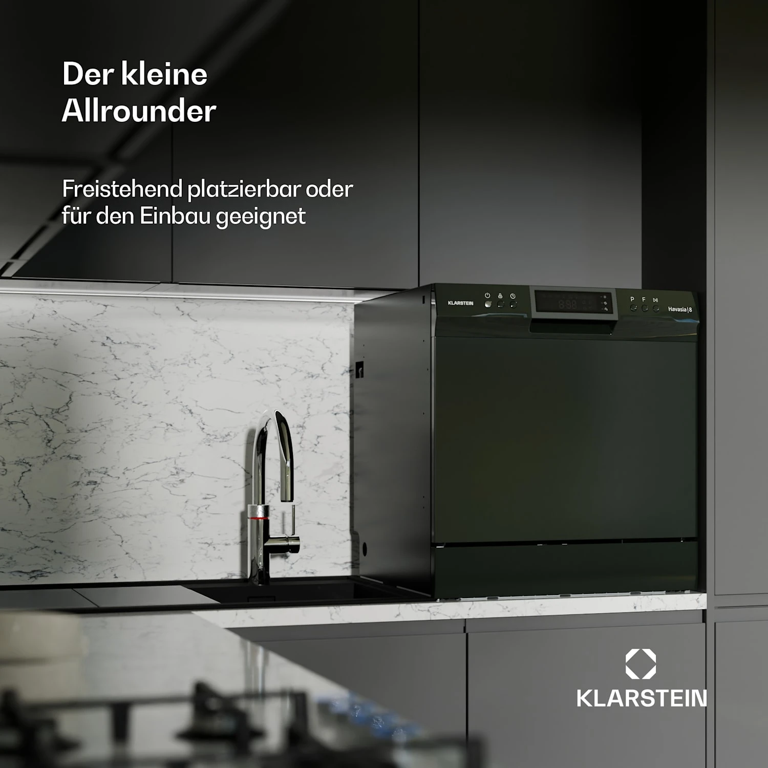 Havasia UV 8 Neo Tischgeschirrspüler UV-Licht Freistehend / Einbau 1380W 3 Havasia UV 8 Neo Tischgeschirrspüler UV-Licht Freistehend / Einbau 1380W – Bild 3