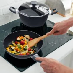 Noto Endurance Bratpfanne Ø28 Cm Geschmiedetes Aluminium Abnehmbarer Griff -Haushaltsgeräte Geschäft 10045003 yy 0003 logo