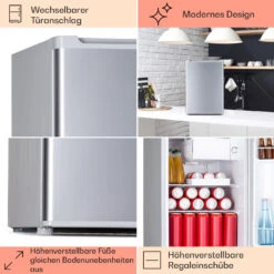 Fargo 67 Kühlschrank Minibar 67 Liter / 4 Liter Gefrierfach Kompakt -Haushaltsgeräte Geschäft 10045044 de 0005 usp