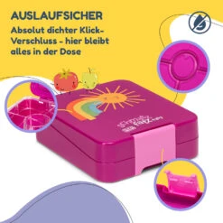 Klarstein Schmatzfatz Easy Snackbox 4 Fächer 18 X 15 X 5 Cm (BxHxT) -Haushaltsgeräte Geschäft 10045068 de 0003 usp