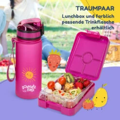 Klarstein Schmatzfatz Easy Snackbox 4 Fächer 18 X 15 X 5 Cm (BxHxT) -Haushaltsgeräte Geschäft 10045068 de 0007 usp